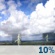 This Afternoon: A 10 percent chance of showers and thunderstorms after 4pm.  Sunny, with a high near 90. Heat index values as high as 99. Southwest wind around 8 mph. 