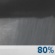 Wednesday Night: Showers and thunderstorms before 11pm, then a chance of showers between 11pm and 2am.  Low around 70. East northeast wind 9 to 11 mph, with gusts as high as 18 mph.  Chance of precipitation is 80%.